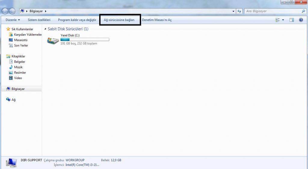 Cloud Drive Hesabınızı Sürücü olarak ekleme Blog.İxirhost